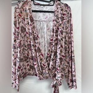 One world live, and let live - brand.  Long sleeve shirt, size medium